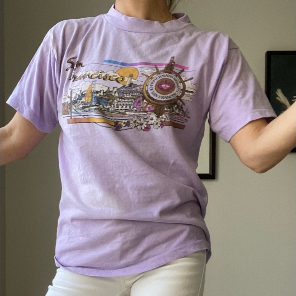 Vintage SanFrancisco 100% cotton t-shirt